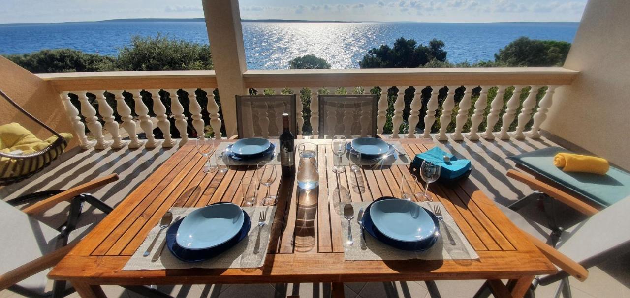 Comfortable Family Apt Iris 20M From Beach In Mandre Eksteriør billede